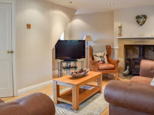 A television and/or entertainment center at Moor View 