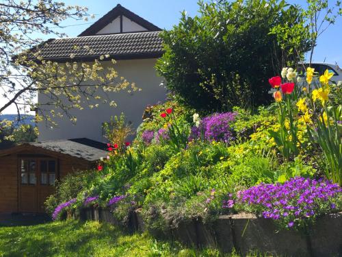 Taman di luar Pension Hildegund