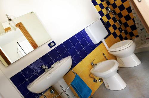 Koupelna v ubytování B&B Yatabui