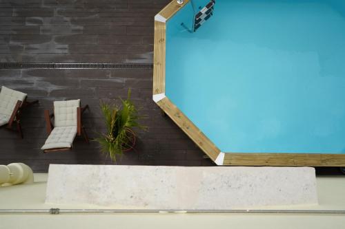 Πισίνα στο ή κοντά στο La Palma Hostel Leiria