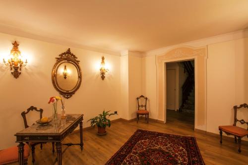 Coin salon dans l'établissement Zodiacus Residence