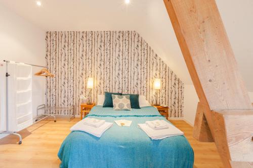 Postel nebo postele na pokoji v ubytování Normandy Inn