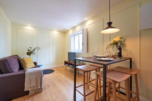Χώρος καθιστικού στο Lisbon Best Choice Apartments Alfama