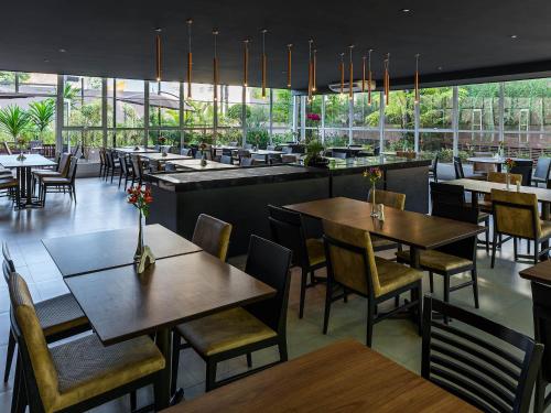 Restoran atau tempat lain untuk makan di Flat Parque Ibirapuera