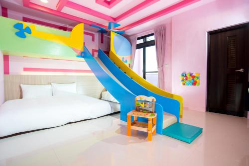 Ένα ή περισσότερα κρεβάτια σε δωμάτιο στο Hange B&B