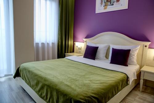 Katil atau katil-katil dalam bilik di Hotel Gorenje