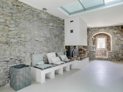 Χώρος καθιστικού στο Le Loft de Rovorée