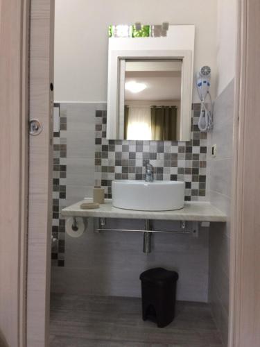 Koupelna v ubytování A Casa di Giù B&B