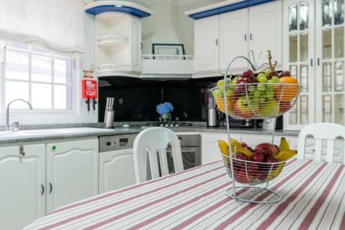 Dapur atau dapur kecil di Casa Lira