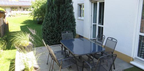 Ein Garten an der Unterkunft Ferienwohnung BELVEDERE