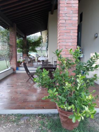 Taman di luar Gli Oleandri B&B