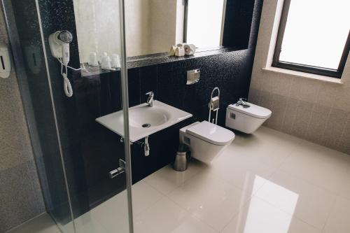 Ένα μπάνιο στο Hotel Forum Fitness Spa & Wellness