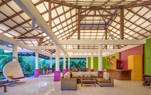 The lobby or reception area at Panalee Koh Samui Resort - SHA Plus