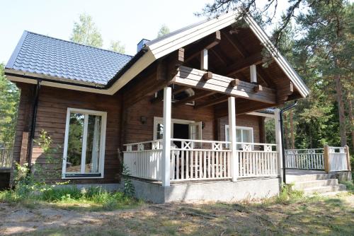 Bygningen som villaen ligger i