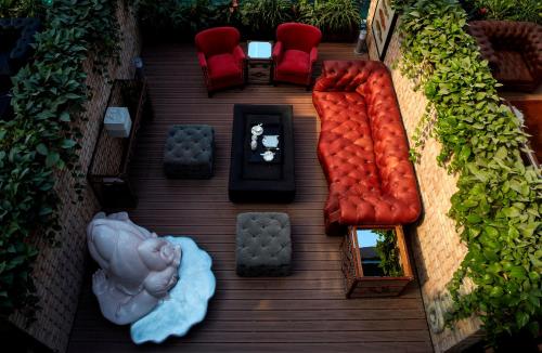 Ruang duduk di Hotel Éclat Beijing