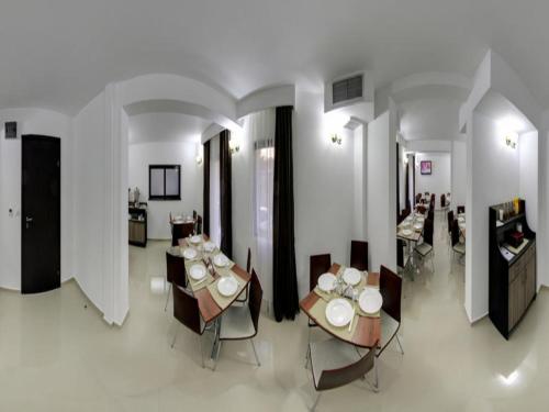 Restoran või mõni muu söögikoht majutusasutuses Hotel Solymar
