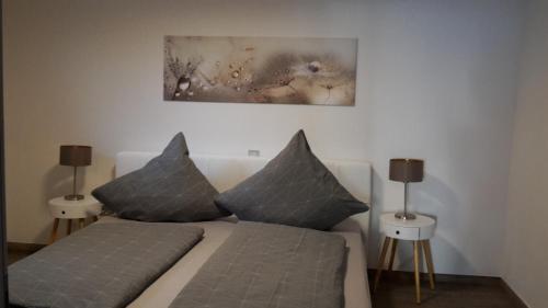 Postel nebo postele na pokoji v ubytování Milonia