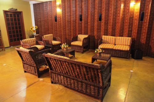 Un lugar para sentarse en Hotel Pirá Miúna