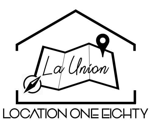 un logotipo en blanco y negro para una institución educativa en Location One Eighty en Bangcusay