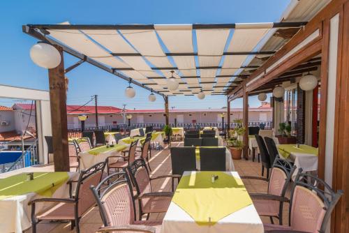 Balkoni atau teres di Hotel Palmyra