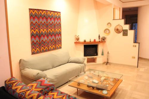 A seating area at Appartamenti Cavataio 1