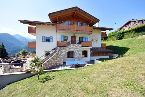 Nespecifikovaný výhled na hory nebo výhled na hory při pohledu z bed and breakfast
