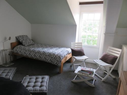 Postel nebo postele na pokoji v ubytování B&B Ducey