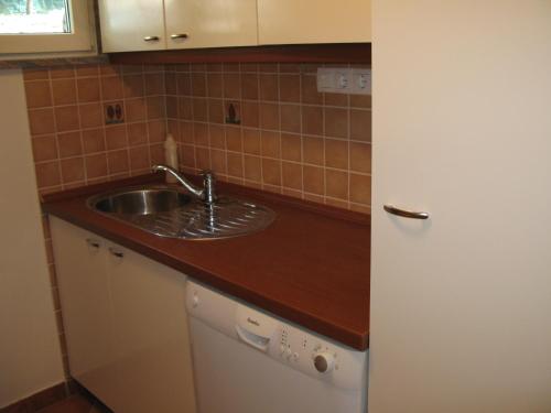 Kuchyňa alebo kuchynka v ubytovaní Villa Mala