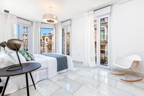 Posteľ alebo postele v izbe v ubytovaní Apartamento Calle Martínez - Larios