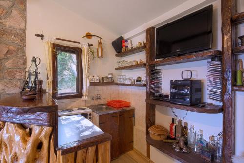 Η κουζίνα ή μικρή κουζίνα στο Holiday Home La Musica