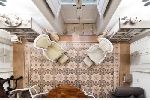 Χώρος καθιστικού στο Palazzo Mandurino luxury relais