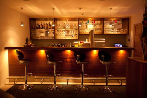 Lounge oder Bar in der Unterkunft Hotel und Appartementhof Waldeck
