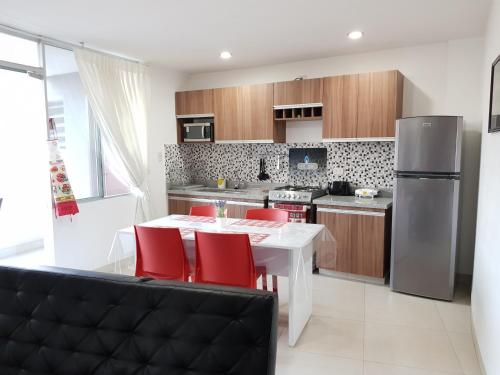 Кухня или мини-кухня в Edificio Las Palmas 3100
