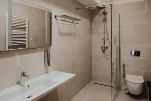 Aparthotel Centar Sarajevo tesisinde bir banyo