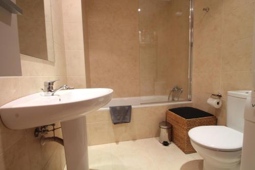 Koupelna v ubytování Malva, el Tarter, zona Grandvalira