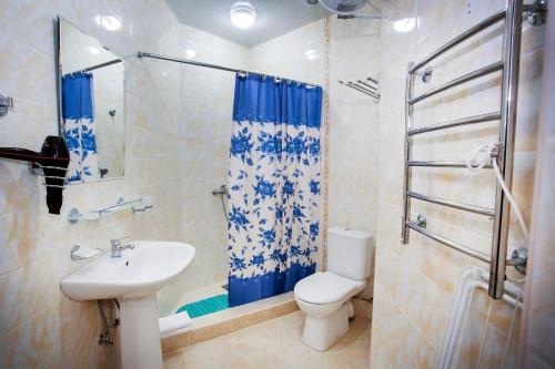 Koupelna v ubytování Hotel ACRA