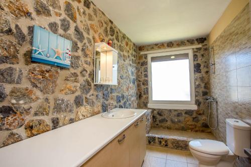 Koupelna v ubytování Villa Helios