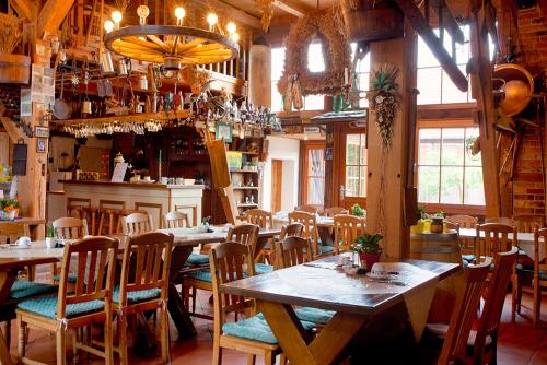 Restoran atau tempat lain untuk makan di Spreewaldpension Andreas Krüger
