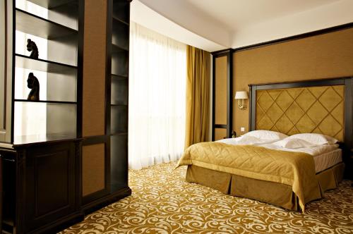 Postel nebo postele na pokoji v ubytování Hotel Bellaria
