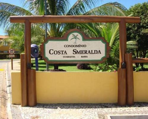un signe pour un coronado costa smeralda singalda dans l'établissement Village, à Guarajuba