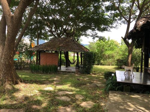 Κήπος έξω από το Bannamhoo Bungalows