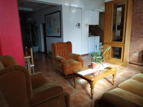 Ruang duduk di Hotel El Nevado