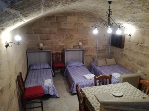 Un ou plusieurs lits dans un hébergement de l'établissement Corte Della Luna