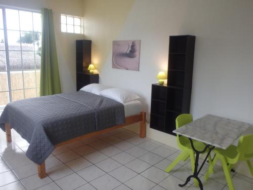 Postel nebo postele na pokoji v ubytování Apartment Studio Halfon