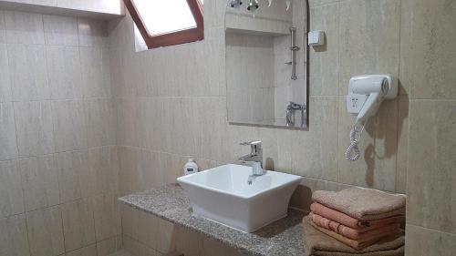 Vonios kambarys apgyvendinimo įstaigoje VENUS-MIOARA