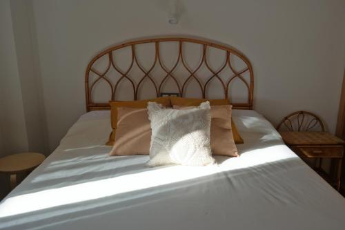 Ένα ή περισσότερα κρεβάτια σε δωμάτιο στο Penthouse Apartment & Pool Malaga Center