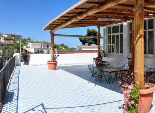 Балкон или терраса в Hotel Residence Villa Teresa