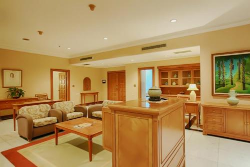 Area soggiorno di Grand Hotel Preanger