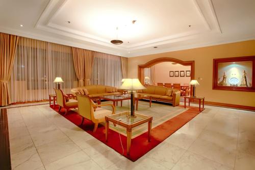 Area soggiorno di Grand Hotel Preanger