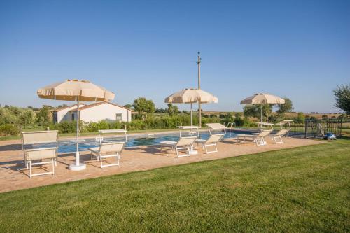 Πισίνα στο ή κοντά στο Agriturismo Il Mirto